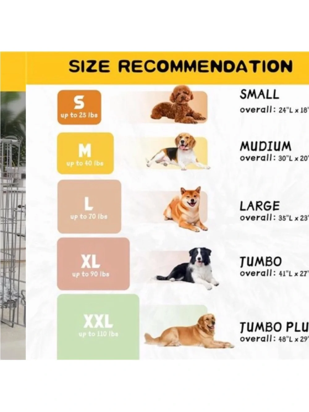 Large Dog Bed Crate PadMat for Medium Dogs&Cats,Fulffy Faux Fur Kennel Pad Comfy
